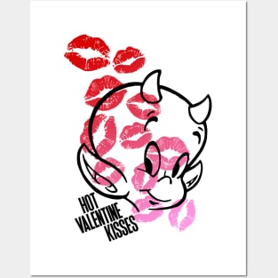 HOT STUFF - Hot Valentine kisses Posters and Art